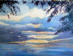 Blue Sunset