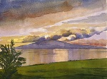 Sunset from 'Poko